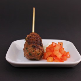 Lamb Skewers with Salsa