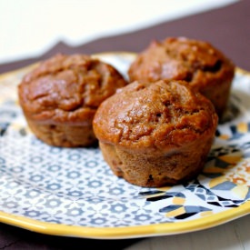 Vegan Acorn Squash Muffins