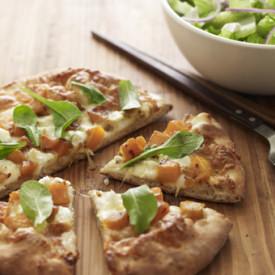 Butternut Squash and Arugula Pizza
