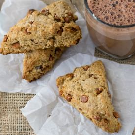 Spiced Cinnamon Chip Scones