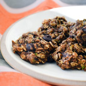 Chocolate and Zucchini Cookies