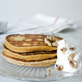 Healthy Pumpkin Pancakes