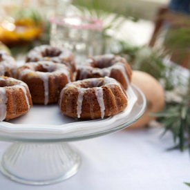 Spiced Mini Bundt Cakes