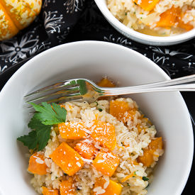 Honey Roasted Pumpkin Risotto
