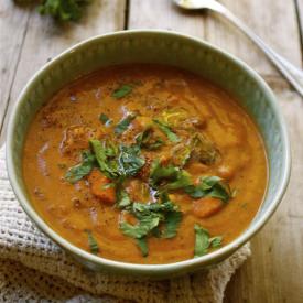 Vegan Navy Bean & Vegetable Soup