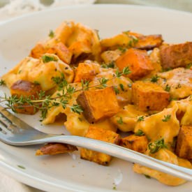 Tortellini in Pumpkin Gorgonzola