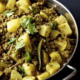 Kheema Aloo| Ground Meat and Potato