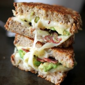 Turkey Bacon Avocado Grilled Cheese