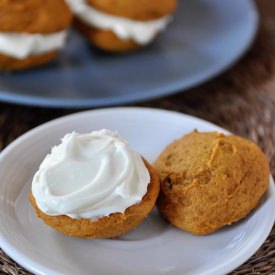 Pumpkin Sandwich Cookies