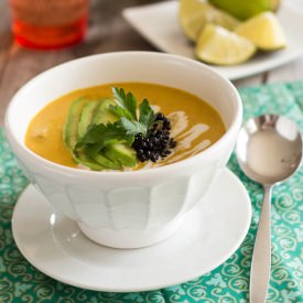 Pumpkin Seafood Chowder