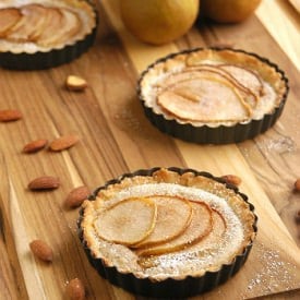 Pear Frangipane Tartlets