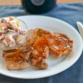Cider-Glazed Pork Chops