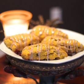 Pumpkin Cranberry Scones