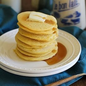 Buttermilk Cornbread Pancakes