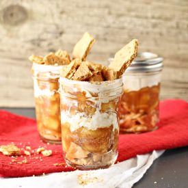 Ice Box Apple Pie Jars
