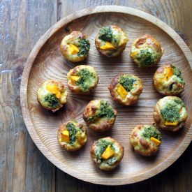Pumpkin, Feta and Honey Muffins