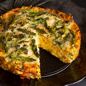 Butternut Asparagus Torta