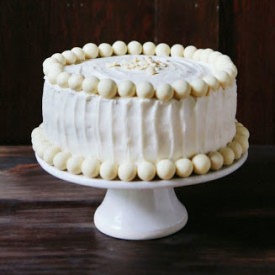White Chocolate Malt Cake