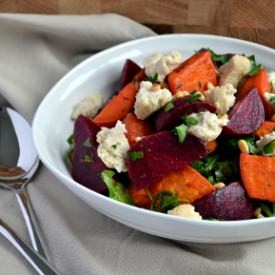 Beetroot & Sweet Potato Salad