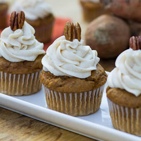 Sweet Potato Cupcakes