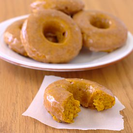 Baked Pumpkin Doughnuts