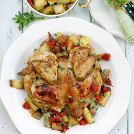 Balsamic Vinegar Roasted Chicken