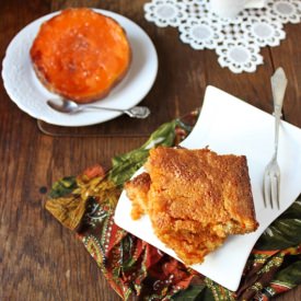 Caramel Pumpkin Blondies