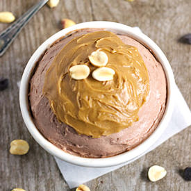Choco Peanut Butter “Cheesecake”
