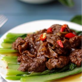 Beef with Sha Cha Sauce