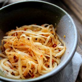 Spicy White Radish Salad