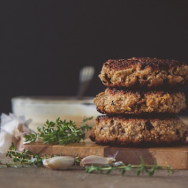 Mushroom Quinoa Burgers