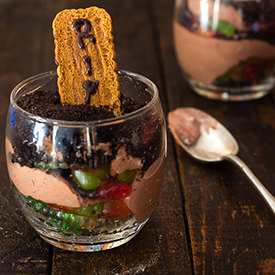 Halloween Chocolate Mousse