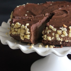 Gianduja Chocolate Mousse Cake