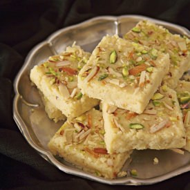 Kalakhand (Milk Fudge)