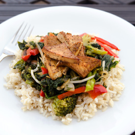 Thai Black Pepper and Garlic Tofu