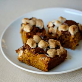 Pumpkin S’mores Bars