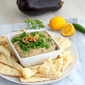 Baba ghanoush (Eggplant Dip)