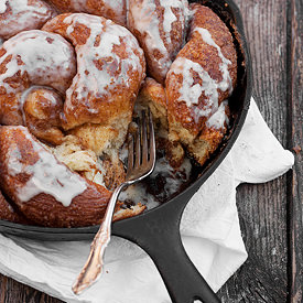 Cinnamon Crunch Skillet Bread