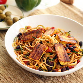 Sofrito Zucchini Pasta