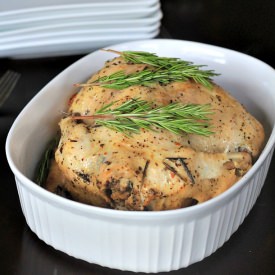 Garlic Herb Crock Pot Chicken