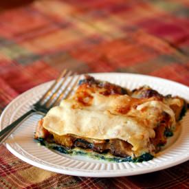 Spinach & Butternut Squash Lasagna