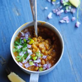 Curried Yellow Peas