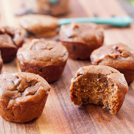 Flourless Pumpkin Muffins