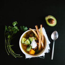 Butternut Squash & Black Bean Soup