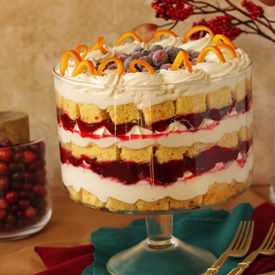 Cranberry Orange Trifle