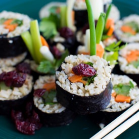 Stuffing Nori Rolls