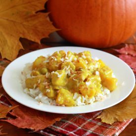 Coconut Chicken Pumpkin Curry