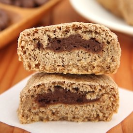 Chocolate-Filled Wheat Rolls