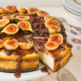Cheesecake and Figs