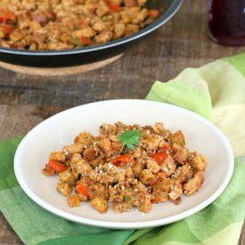 Pumpkin Bread & Tempeh Stuffing